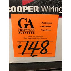 7 Boxes Copper Singe Pole Switch w/Ground