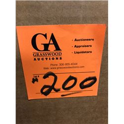 1 Cooper Fluorescent Fixture (App 4') Plus 1 Case of 30 - 32W Fluorescent Light Bulbs