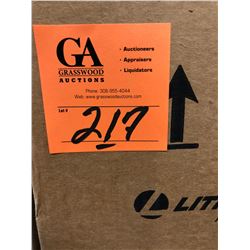 1 - 50 W Exterior - WSR-50-MHC-MDU5347PE WBSB LPI Wall Mount Lithonia Lighting (in fire proof casing