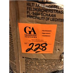 1 Case of 20 Hilti-HIT-HY 200 A 500 ml/890 grams/16.9 oz