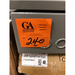 1 Metal 24VCD Regulated Power Supply