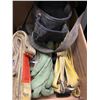 Image 2 : Safety Harness & 2 Ropes, Box of Straps