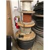 Image 2 : 4 Spools of Rope - White 1/4", Red & Black 1/4", White & Blue 1" & Grey Rope 3/4"