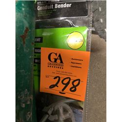 4 Green Line Pipe Benders 1/2"