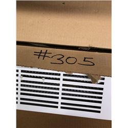2 - 8 Foot Oulettes Electric Base Board Heater