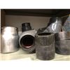 Image 5 : PVC Conduit Fitting, Rigid Conduit PVC Body #CBLB400RIG, Aluminum Conduit, 2 PVC Conduit Connectors 