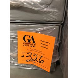 8 CRC Electric Boxes 10x10x4, 6 Electric Boxes 12x12x4, 4 - 16" Electric Boxes plus 2 Small & 2 Medi