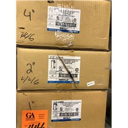 6 Boxes Set Screw Couplings 1" to 4"