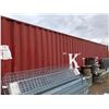 Image 1 : 40 ft High Cube Sea Container, Excellent Wood Floor, Fully Electrified w/5 Fluorescent Light Fixture