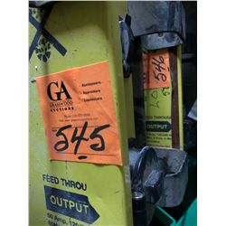 Rhino Box, Portable Arrow Hart Power Supply 50 AMP, 120/240 Vac, 60 Hz, 3 Pole, 4 Wire Ground