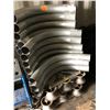 Image 3 : Approx 40 - 3" 90 Degree Steel Conduit Pipe, 2 - 6500 LB Capacity Pulleys