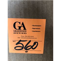 4 - 36"x41" Spec Seal Intumescent Sheet (Fire Proof) with 2 Steel Trays, Brooms, Shovels, Push Broom