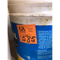 2 Pails of 1 1/2" Clamps