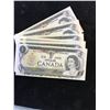 Image 1 : 1973 BANK OF CANADA $1 NOTES .BUNDLE OF 100 NOTES!