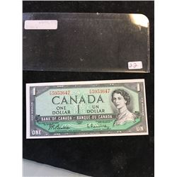 1954 BANK OF CANADA $1 NOTE..F/N PREFIX