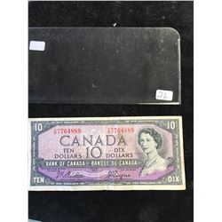 1954 BANK OF CANADA $10 NOTE