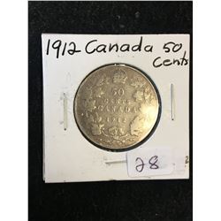 1912 CANADA 50 CENTS