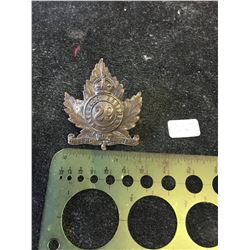 WWI 29th WATERLOO REGIMENT CAP BADGE