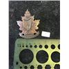 Image 1 : WWI 208th OVERSEAS CANADIAN IRISH BATTALION! RARE CAP BADGE