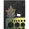 Image 2 : WWI 208th OVERSEAS CANADIAN IRISH BATTALION! RARE CAP BADGE