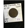 Image 1 : 1891(SLSD) CANADA LARGE CENT!