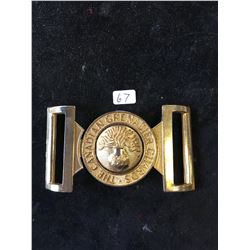 THE CANADIAN GRENADIER GUARDS BELT BUCKLE