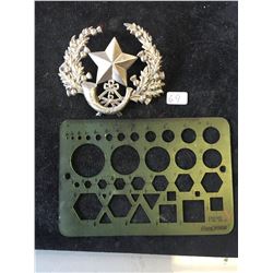 CAMERONIANS SCOTTISH RIFLES CAP BADGE