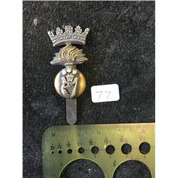 ROYAL IRISH FUSSILIERS CAP BADGE