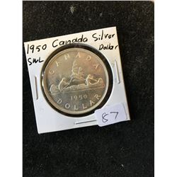 1950 (SWL) CANADA SILVER DOLLAR!