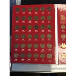 CANADA SMALL CENT COLLECTION COMPLETE FROM 1920-2012.INCUDES ALL KEY DATES
