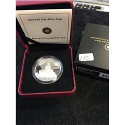 2010 CANADA $10 FINE SILVER COIN..75th ANNIVERSARY OF CANADAS FIRST BANKNOTES