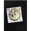 2002 CANADA PROOF SILVER DOLLAR