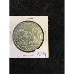 1989 CANADA PROOF SILVER DOLLAR!