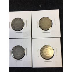 NEWFOUNDLAND 20 CENTS LOT