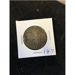 1794 NETHERLANDS 1 GULDEN! NICE SILVER COIN