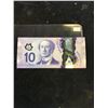 Image 2 : 2013 BANK OF CANADA $10 RADAR NOTE!