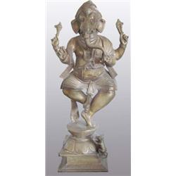 Bronze Dancing Ganesh