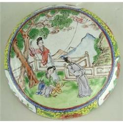 Chinese Enamel on Copper Box