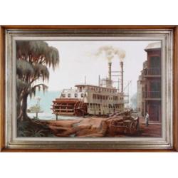 Wes Campbell, Oil on Canvas