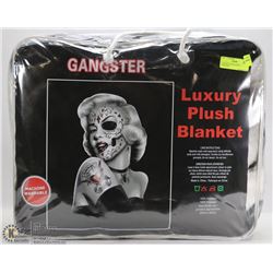 LUXURY PLUSH BLANKET - GANGSTER