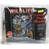 Image 1 : LUXURY PLUSH BLANKET -WILD LIFE