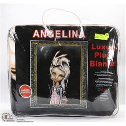 LUXURY PLUSH BLANKET - ANGELINA