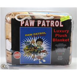 LUXURY PLUSH BLANKET -PAW PATROL