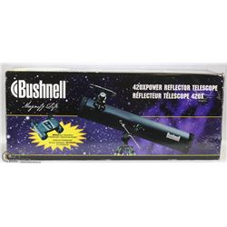 BUSHNELL 420*POWER REFLECTOR TELESCOPE
