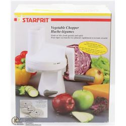 STARFIT VEGETABLE CHOPPER W/ 3 INTERCHANGEABLE