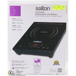 SALTON -PORTABLE INDUCTION COOKTOP