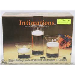 INTIMATIONS HANDCRAFTED 3PIECE FLOATING CANDLE SET