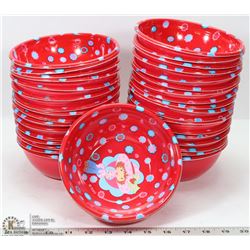 BUNDLE OF STRAWBERRY SHORT CAKE BOWLS