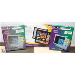 LOT OF 2 NEW PREMIUM MONITOR FILTERS (16-18") AND