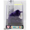 Image 1 : PURPLE COLLECTOR TY BEANIE BABY IN SHOWCASE